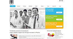 Desktop Screenshot of macmillonpharma.com